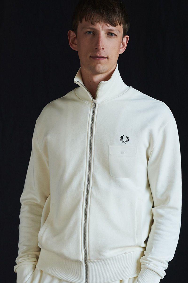 Fred Perry Jackets For Sale Philippines - White J3833 Mens